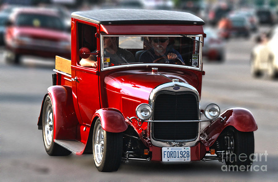 1928 Ford Pickup Photograph by Michael Petrick