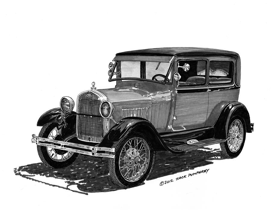 Ford model b 1932 чертежи