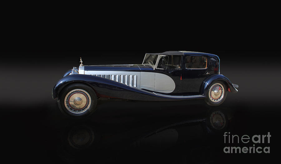 1929 Bugatti Type 41 Royale Mixed Media by Roger Lighterness