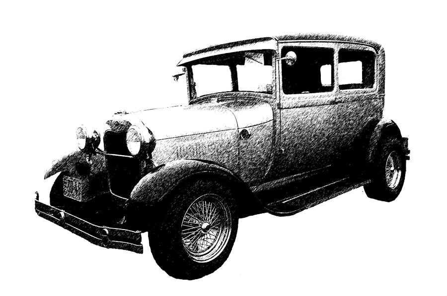 1929 Ford Photograph by Guy Whiteley