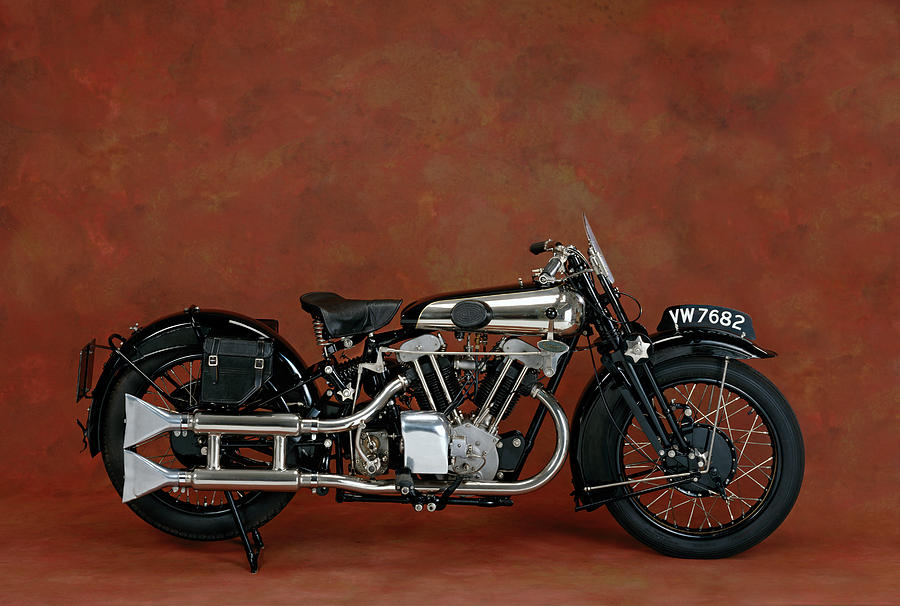 Lawrence Of Arabia Photograph - 1930 Brough Superior 680cc V-twin by Panoramic Images