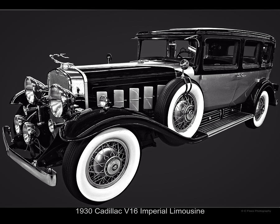 Images Photograph - 1930 Cadillac V16 Imperial Limousine by Flees Photos