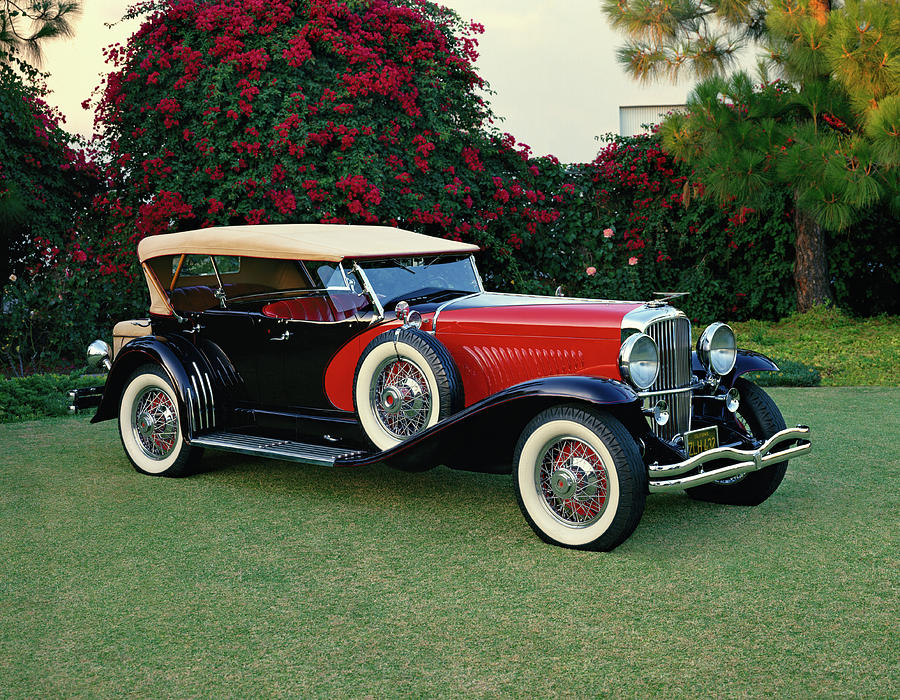 1930 Duesenberg Model-j Dual Cowl Sweep Photograph by Panoramic Images