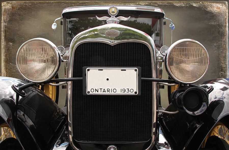 Car Photograph - 1930 Ford Model A by Davandra Cribbie