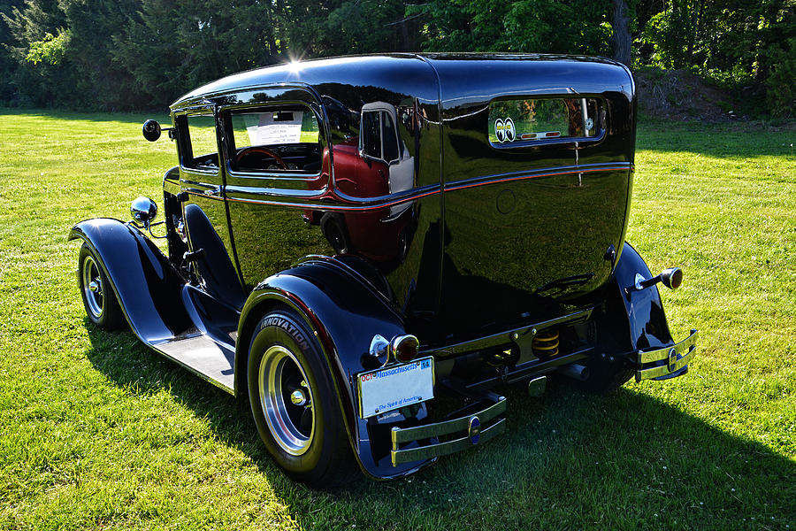 1930 Ford Model A Sedan Photograph by Mike Martin