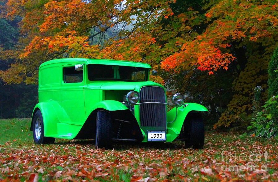1930 Ford Sedan Delivery Truck  Photograph by Davandra Cribbie