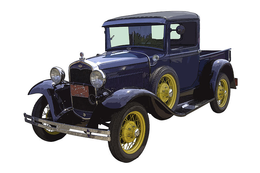 1930 - Model A Ford - Pickup Truck Photograph by Keith Webber Jr