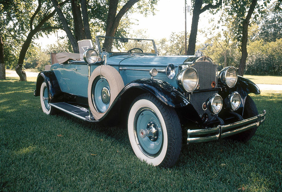 1930 Packard Photograph by Allyn Baum
