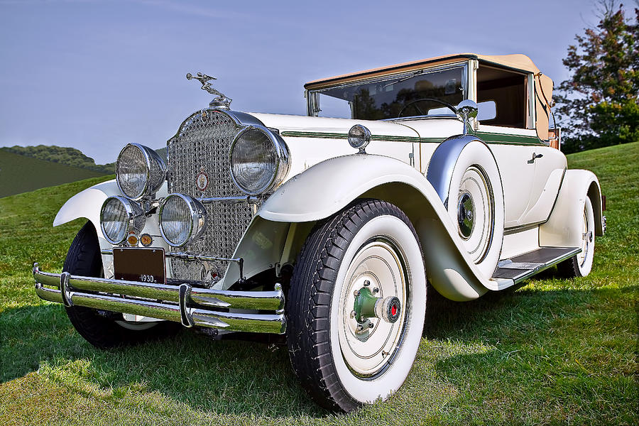 Transportation Photograph - 1930 Packard Standard Eight 733 Convertible Coupe by Marcia Colelli