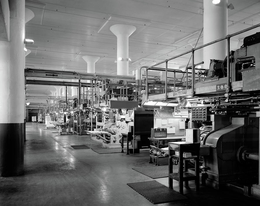 1930s 1940s Machinery In A Factory Photograph by Vintage Images - Fine ...