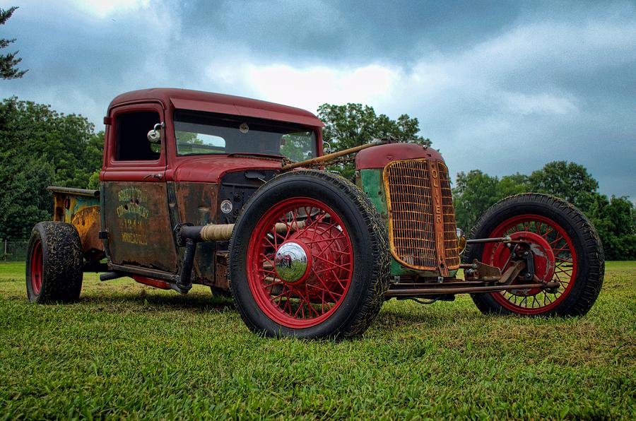 1930s Oliver Rat Rod Photograph by Tim McCullough