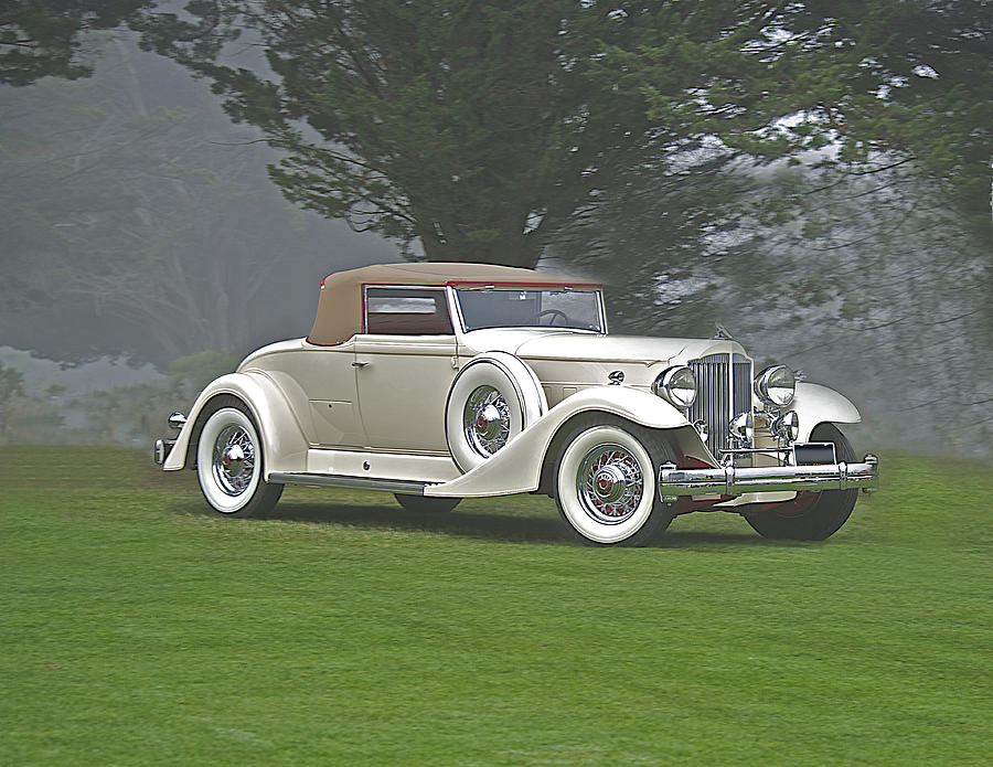 1930s Packard Convertible Coupe Photograph by Dave Koontz