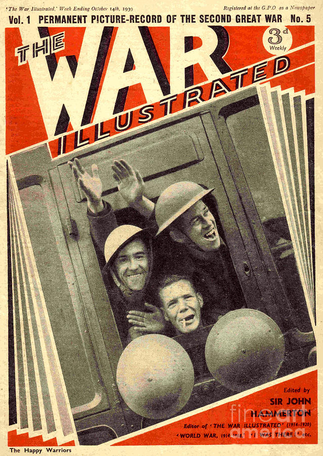 Magazine Cover Drawing - 1930s Uk The War Illustrated Magazine by The Advertising Archives