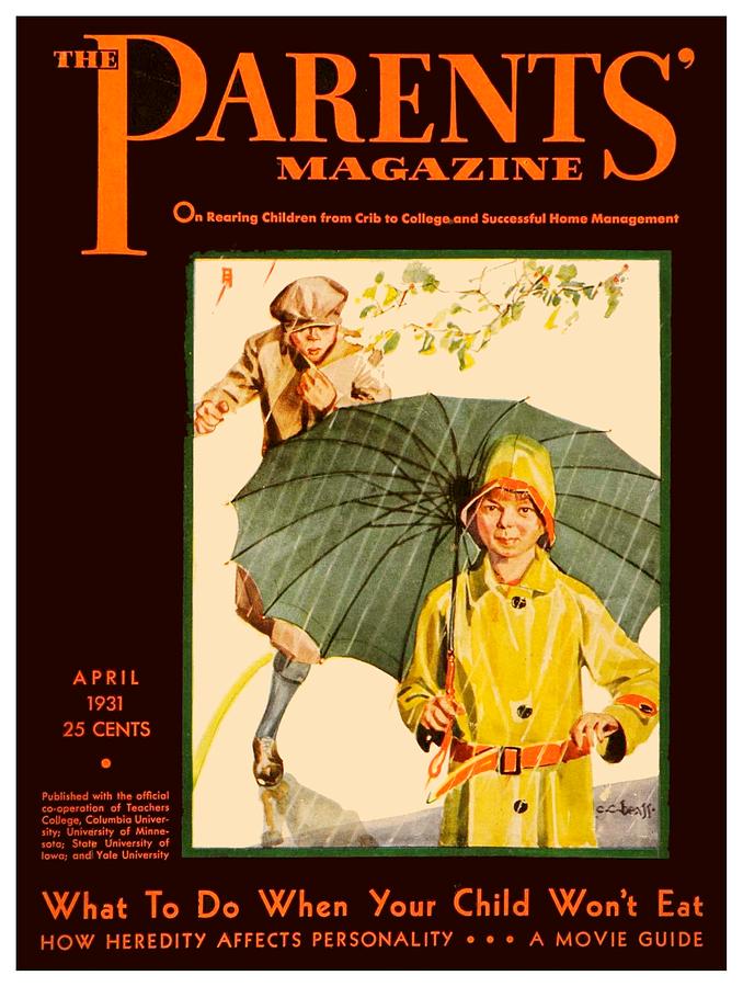 1931 - Parents Magazine - April - Color Digital Art by John Madison
