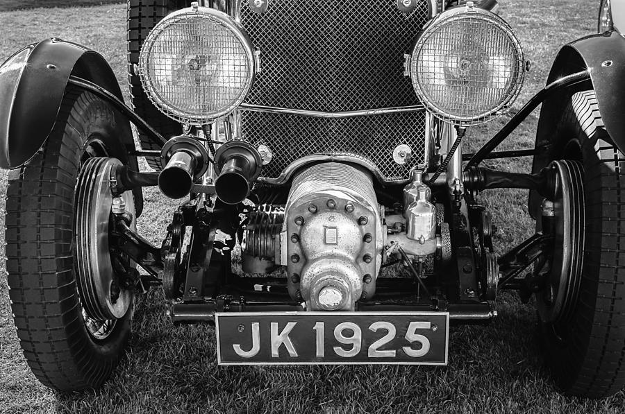 1931 Bentley 4.5 Liter Supercharged Le Mans Grille Photograph by Jill Reger