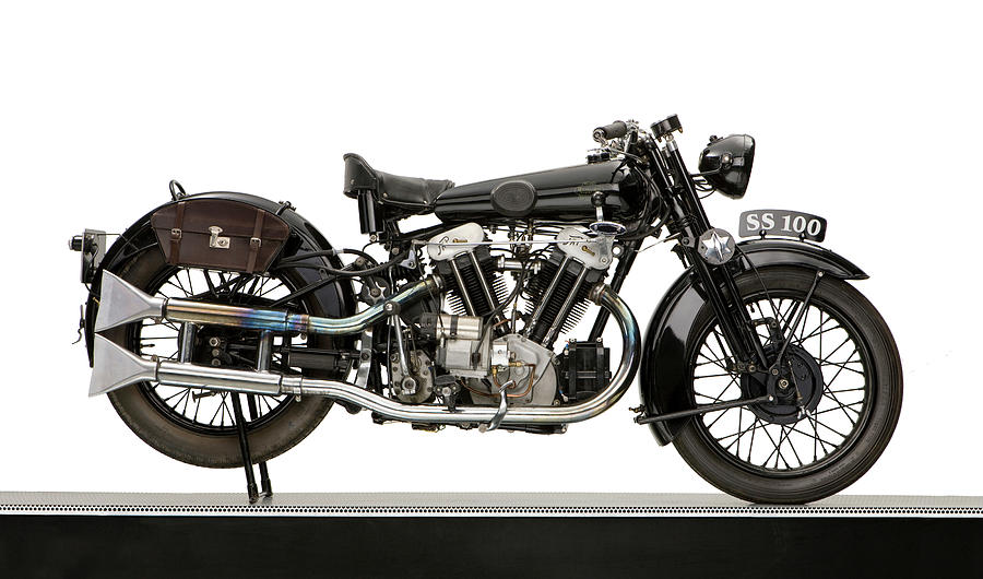Color Image Photograph - 1931 Brough Superior Ss100 Jap Engine by Panoramic Images