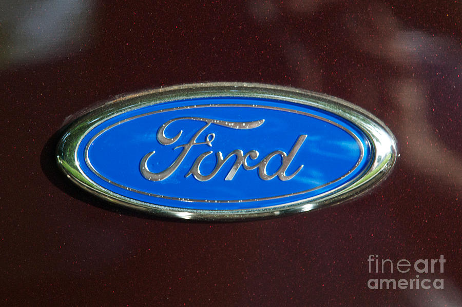 1931 Ford Coupe Logo Photograph by Mark Dodd