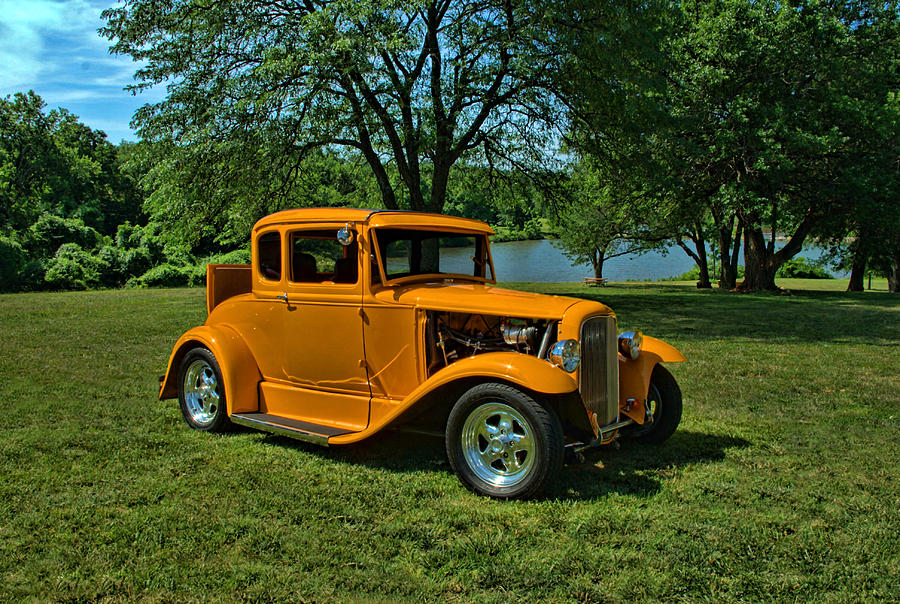 1931 Ford Hot Rod Coupe Photograph by Tim McCullough