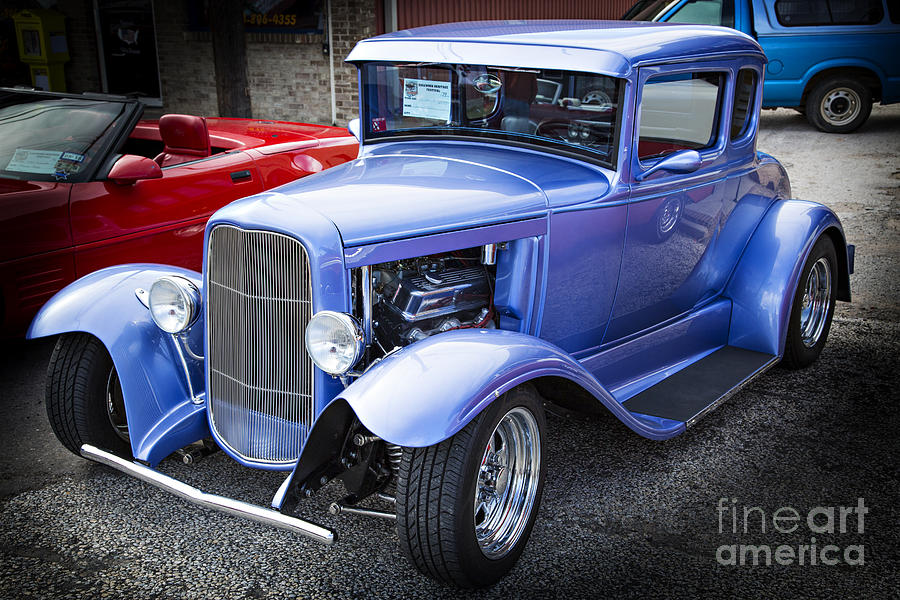 1931 Ford Model A Complete Classic Car in Color 3212.02 Photograph by M K Miller