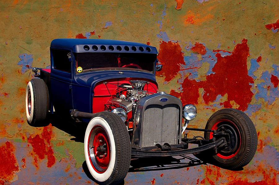 1931 Ford Rat Rod Pickup Photograph by Tim McCullough