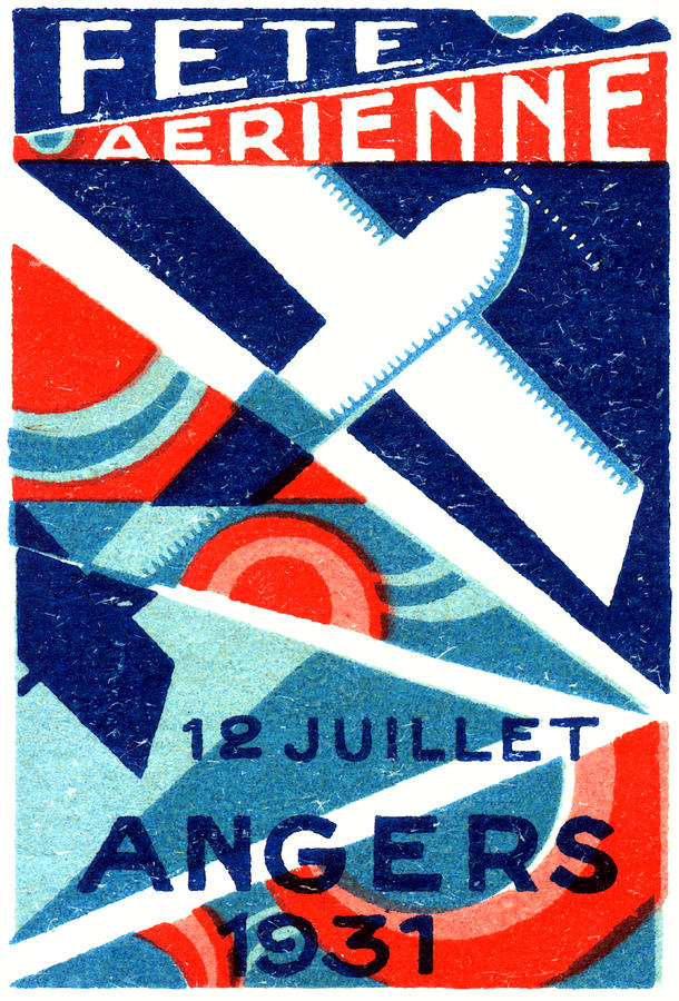 1931 French International Air Show   Painting by Historic Image