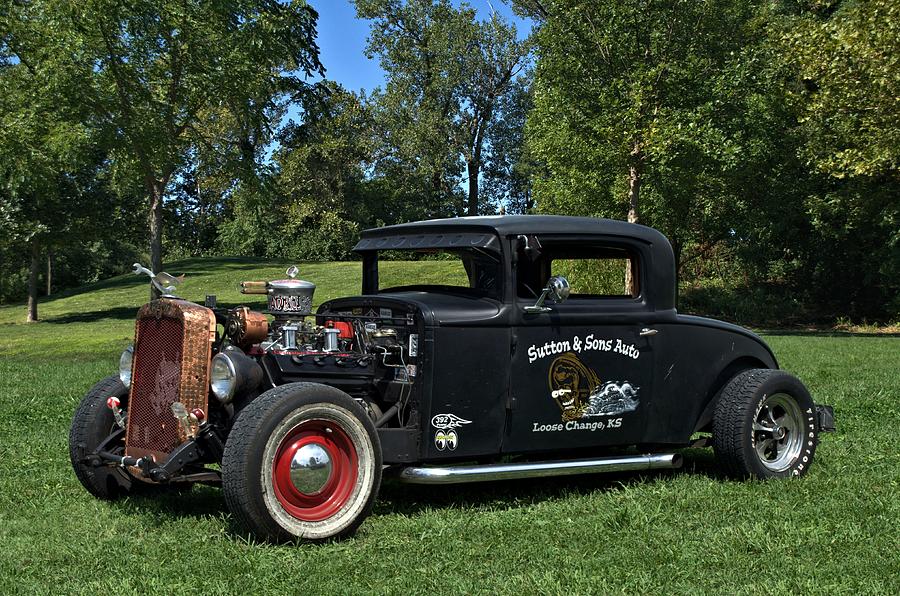 1931 Nash Coupe Hot Rod Photograph by Tim McCullough