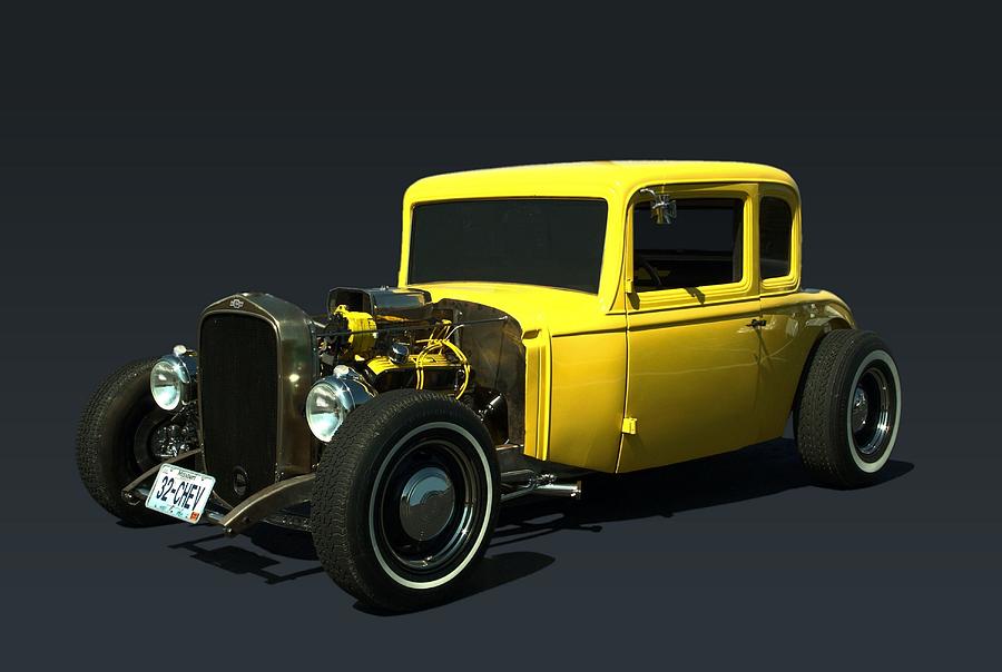 1932 Chevrolet Hot Rod Coupe Photograph by Tim McCullough
