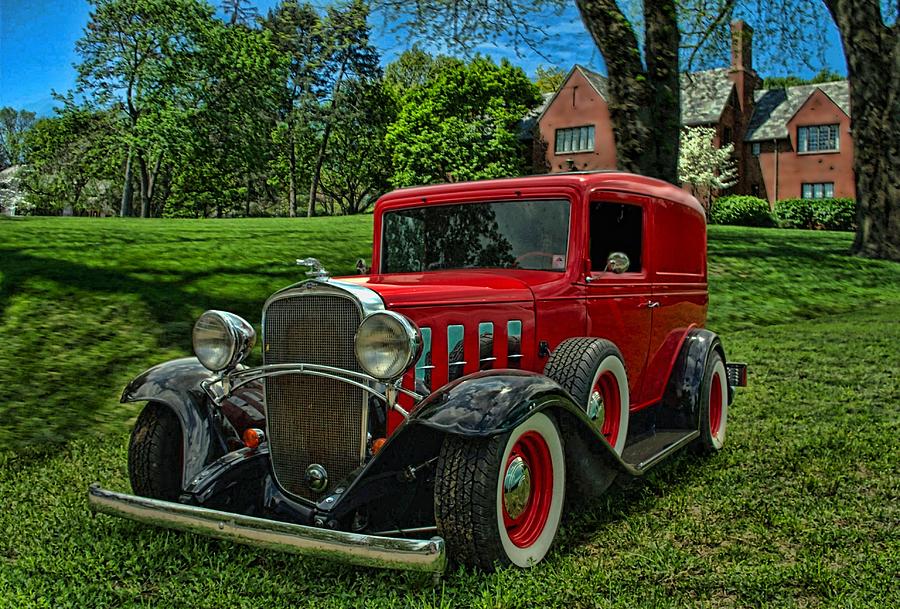 1932 Chevrolet Sedan Delivery Hot Rod Photograph by Tim McCullough