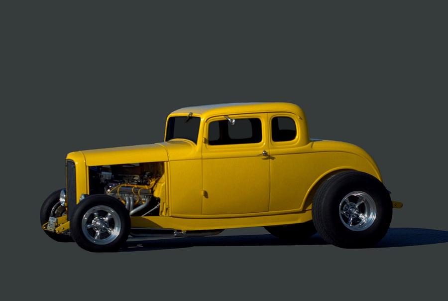 1932 Ford Coupe Hot Rod Photograph by Tim McCullough