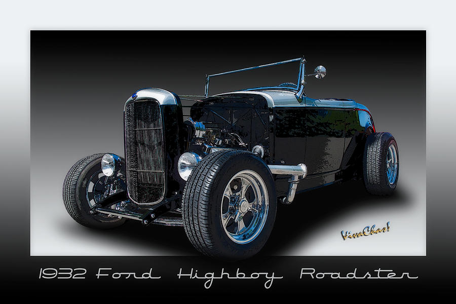 1932 Ford Highboy Roadster Photograph by Chas Sinklier