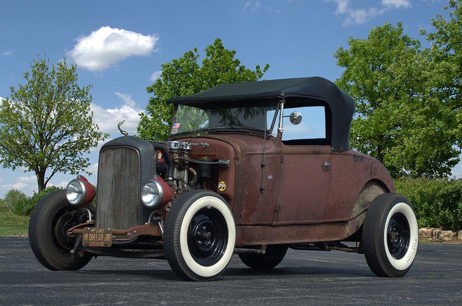 1932 Ford Roadster Rat Rod Photograph by Tim McCullough