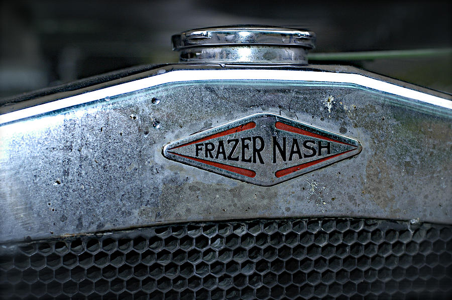 1932 Frazer Nash TT Radiator Badge Photograph by John Colley