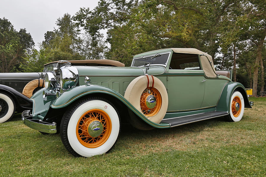 1932 Lincoln KB Roadster Photograph by Robert Jensen - Pixels