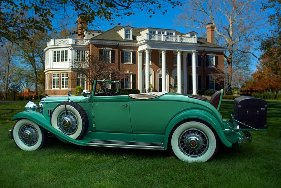 1932 Packard 903 Convertible  Photograph by Tim McCullough