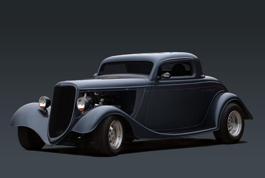 1933 Ford Coupe Hot Rod Photograph by Tim McCullough