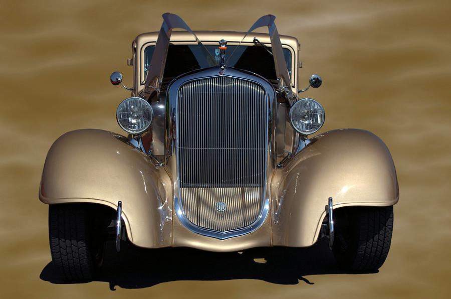 1933 Plymouth Hot Rod Coupe Photograph by Tim McCullough