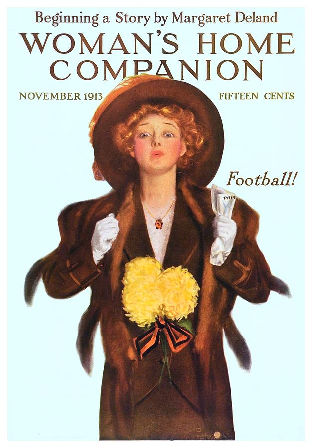 1933 - Womens Home Companion Magazine Cover - Color Digital Art by John Madison