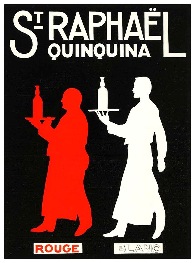1934 - St. Raphael Wine French Advertisement - Color Digital Art by John Madison
