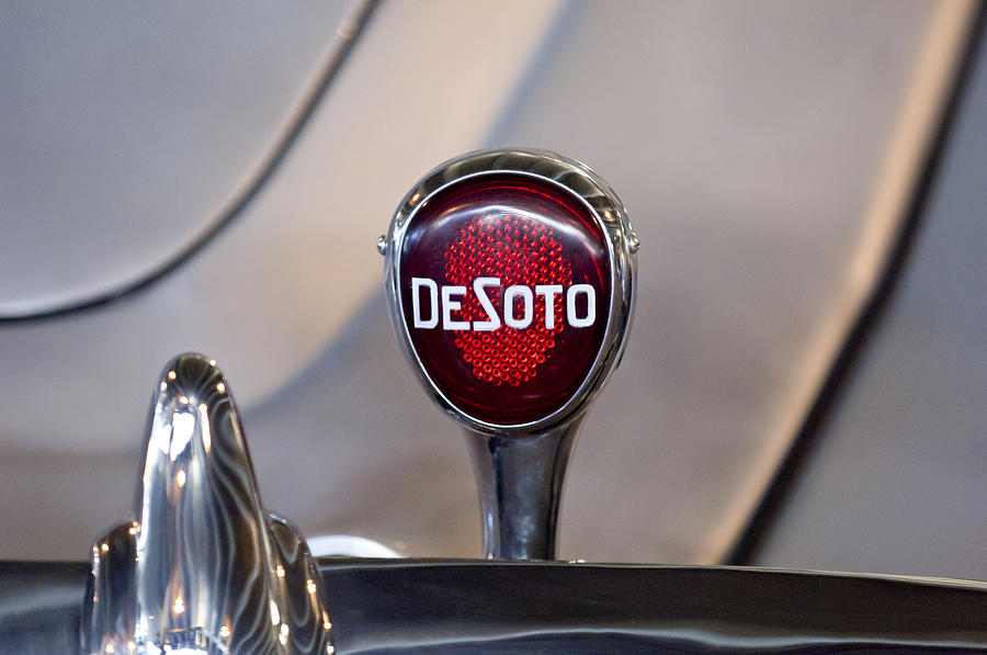 1934 DeSoto Airflow Coupe Taillight Photograph by Jill Reger