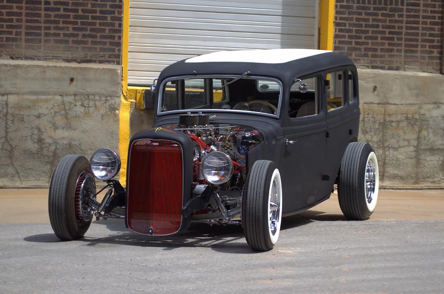 1934 Ford 4 Door Sedan Hot Rod Photograph by Tim McCullough