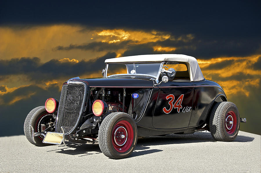 1934 Ford roadster hot rod #8