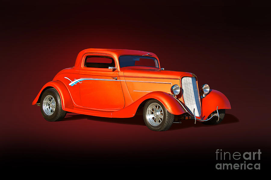 1934 Ford 'Copper Rod' Coupe II Photograph by Dave Koontz - Fine Art ...