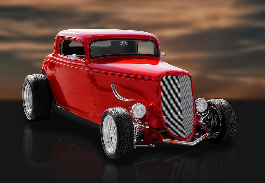 1934 Ford Coupe Photograph by Frank J Benz