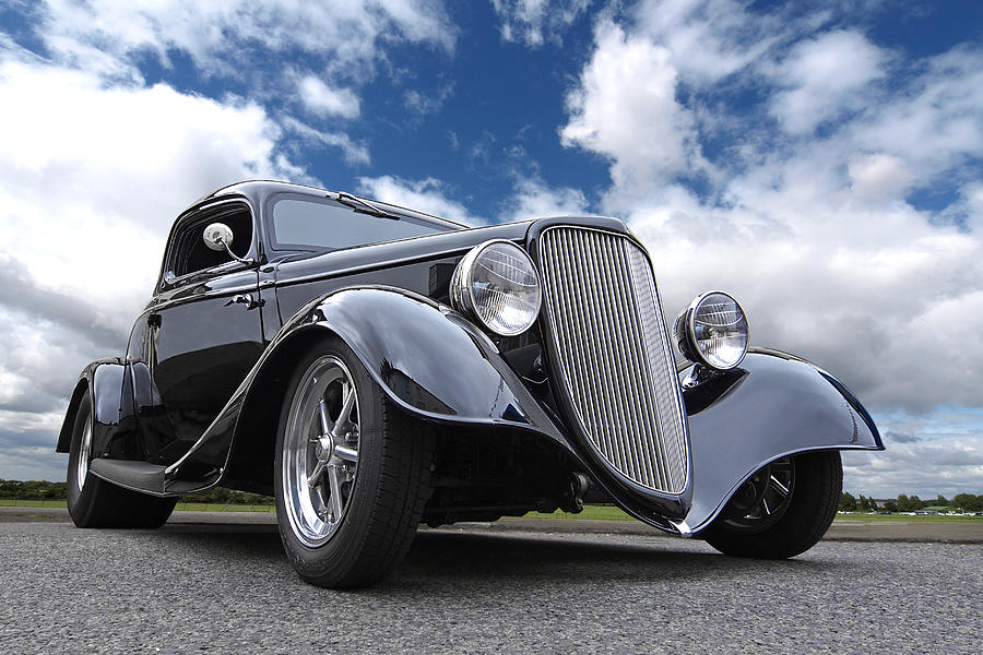 1934 Ford Coupe Photograph by Gill Billington