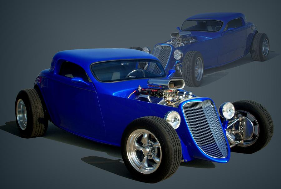 1934 Ford Custom Hot Rod Photograph by Tim McCullough
