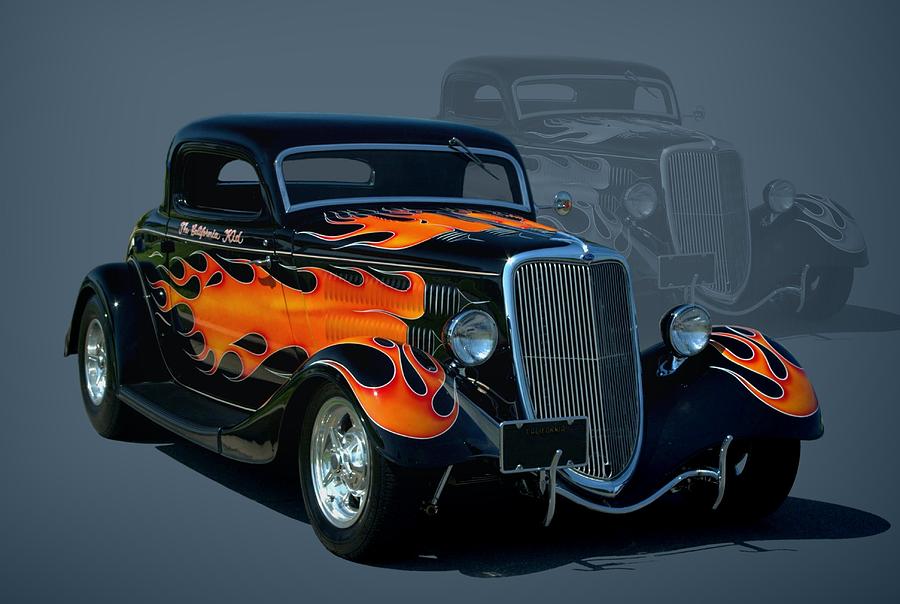 1934 Ford Hot Rod Photograph by Tim McCullough