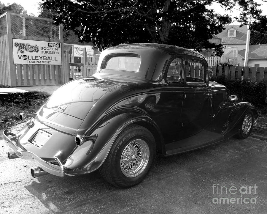 Black And White Photograph - 1934 Ford by Patricia Januszkiewicz