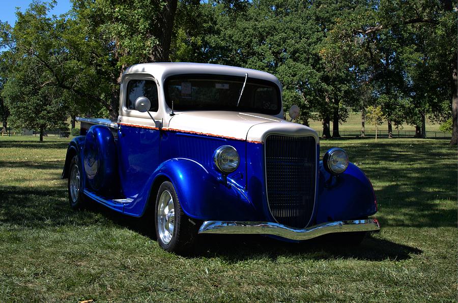 Truck Photograph - 1934 Ford Pickup Truck by Tim McCullough