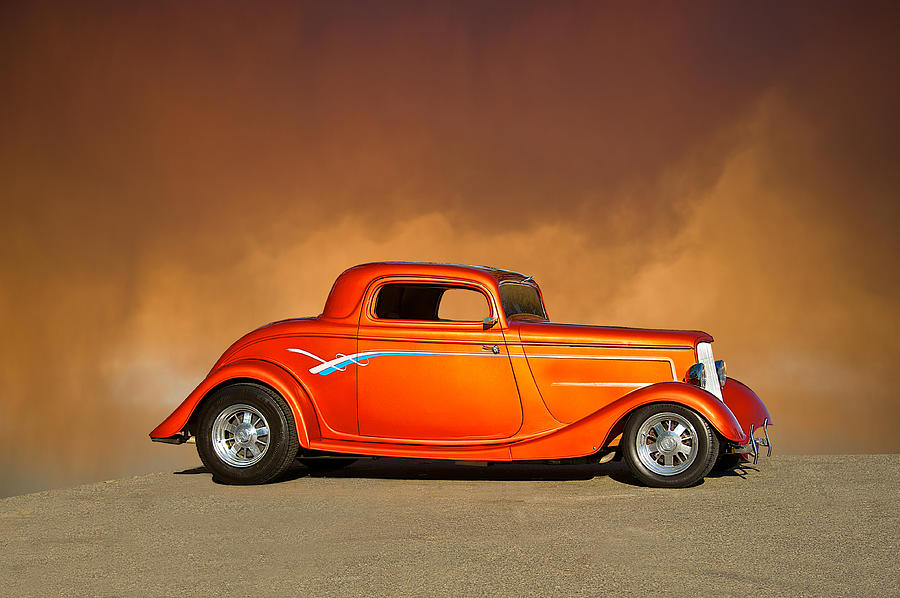 1934 Ford 'studio' Coupe Photograph By Dave Koontz 