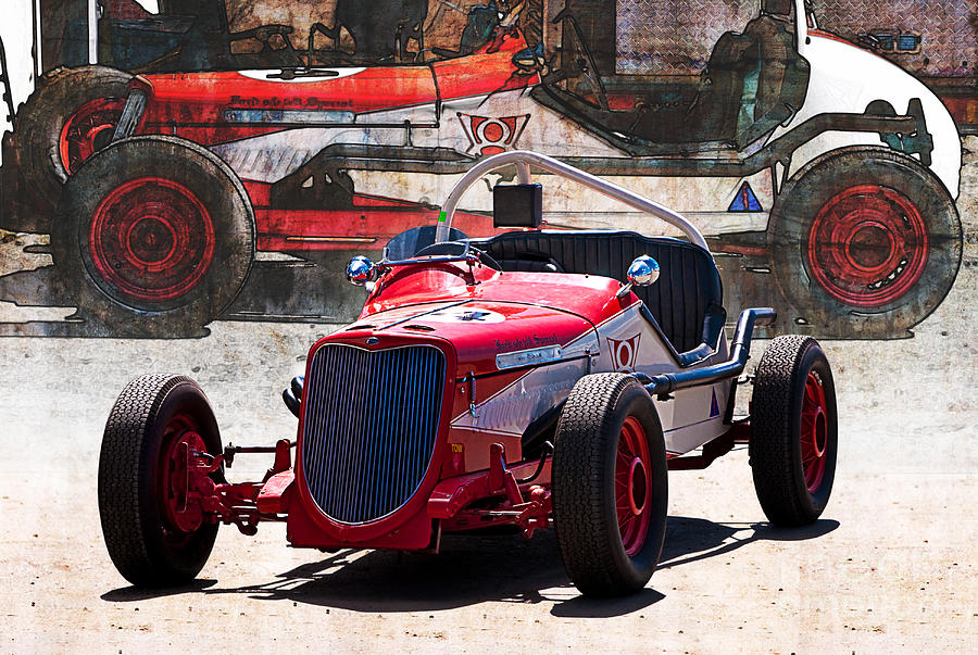1934 Ford V8 Indy Special - Front Quarter View Photograph by Stuart Row